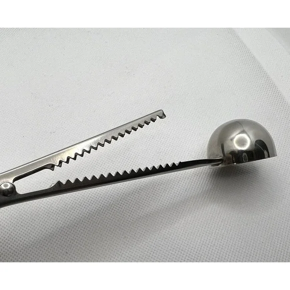 DUNKIN DONUTS Stainless Steel Coffee Scoop Bag Clip DD Java Coffee Espresso Tea - Picture 4 of 7